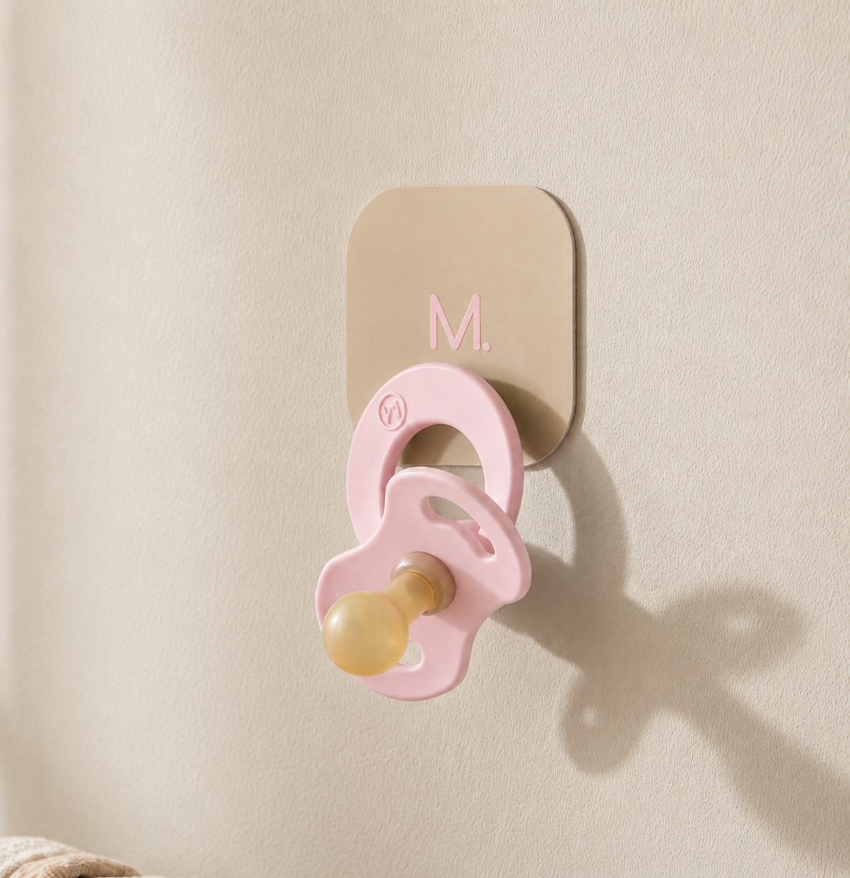 Magnetot Pacifier Set - 2 Pacifiers + 3 Magnetic Tiles
